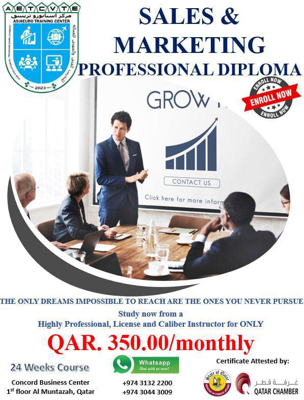 AsiaEuro Training Center Sales and Marketing