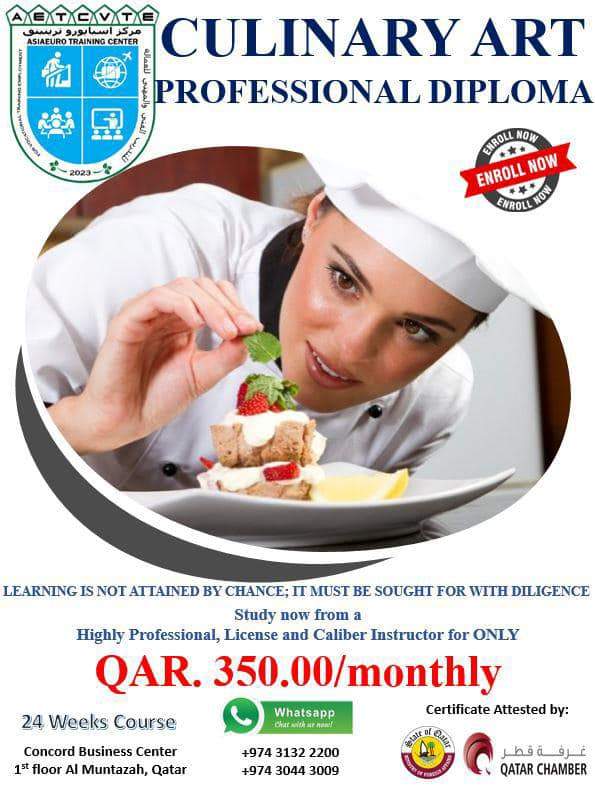 AsiaEuro Training Center Culinary Arts