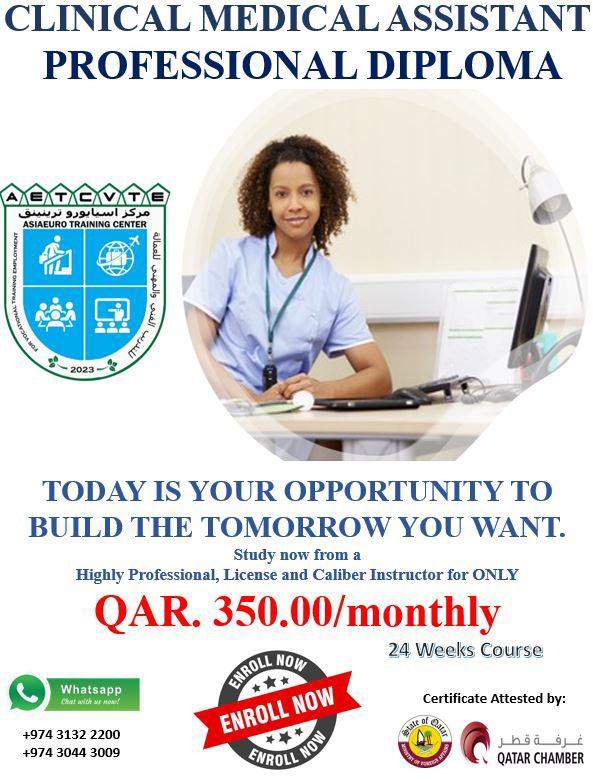 AsiaEuro Training Center Clinical Medical Assistant